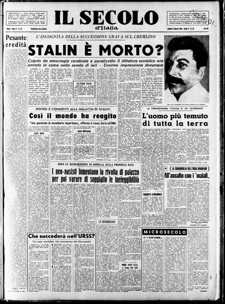 Il Secolo d'Italia : quotidiano per gli italiani