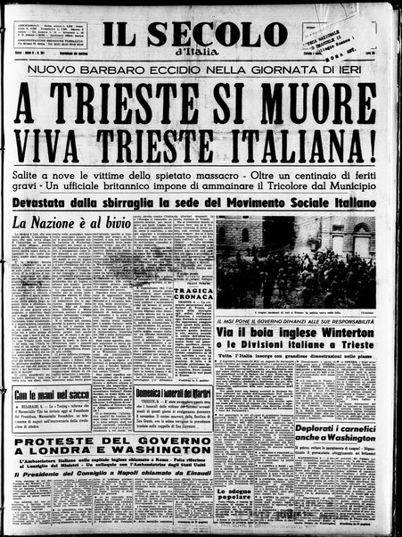 Il Secolo d'Italia : quotidiano per gli italiani