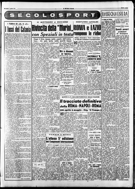 Il Secolo d'Italia : quotidiano per gli italiani