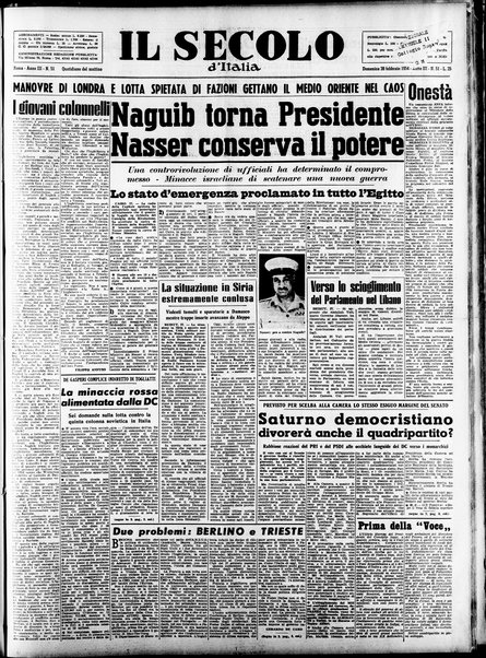 Il Secolo d'Italia : quotidiano per gli italiani