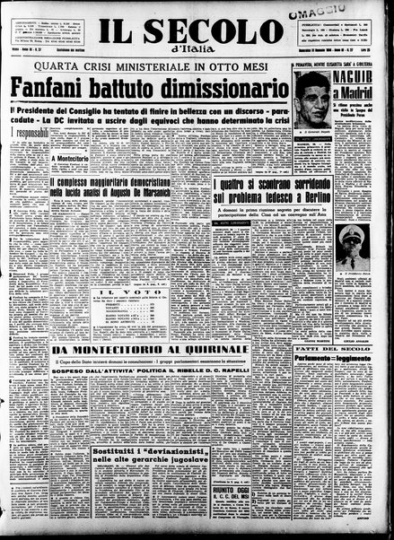 Il Secolo d'Italia : quotidiano per gli italiani