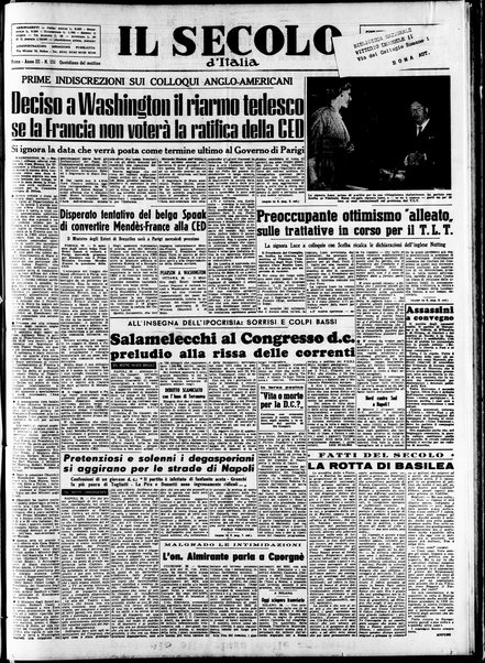 Il Secolo d'Italia : quotidiano per gli italiani