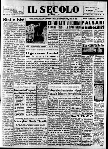 Il Secolo d'Italia : quotidiano per gli italiani