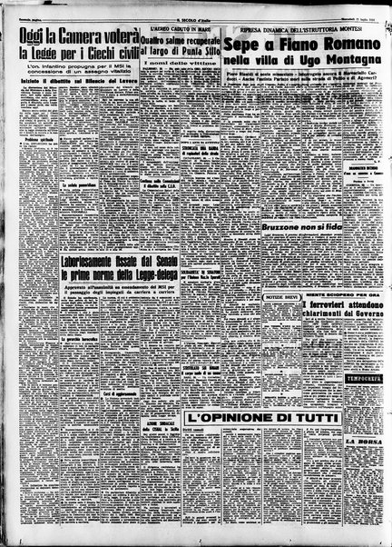 Il Secolo d'Italia : quotidiano per gli italiani