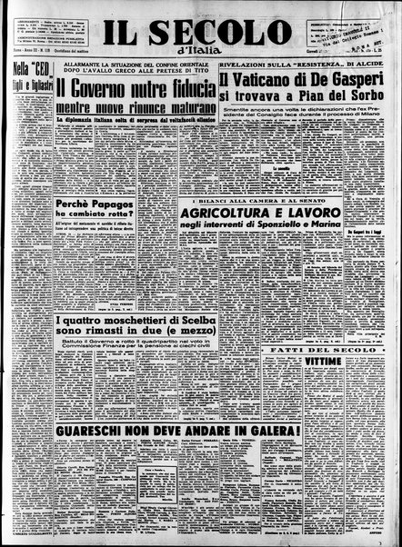 Il Secolo d'Italia : quotidiano per gli italiani