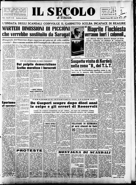 Il Secolo d'Italia : quotidiano per gli italiani