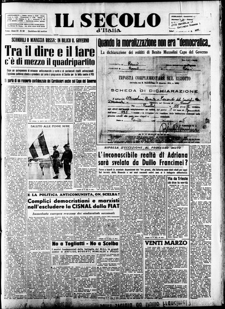 Il Secolo d'Italia : quotidiano per gli italiani