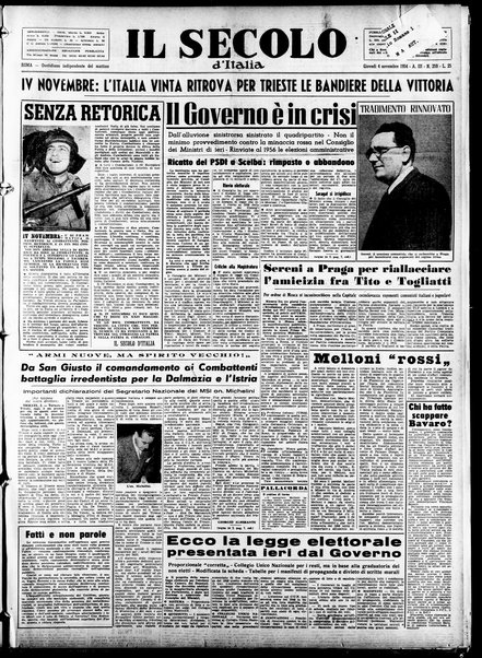 Il Secolo d'Italia : quotidiano per gli italiani