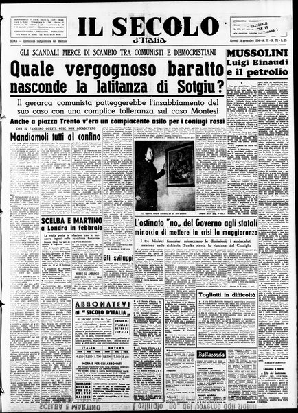 Il Secolo d'Italia : quotidiano per gli italiani