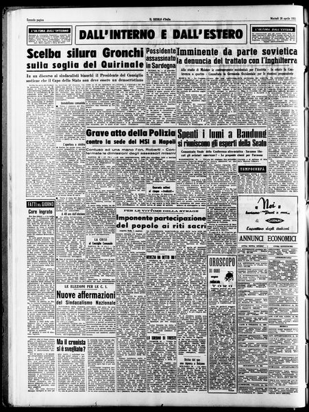 Il Secolo d'Italia : quotidiano per gli italiani