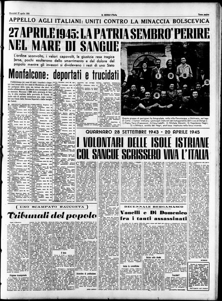 Il Secolo d'Italia : quotidiano per gli italiani