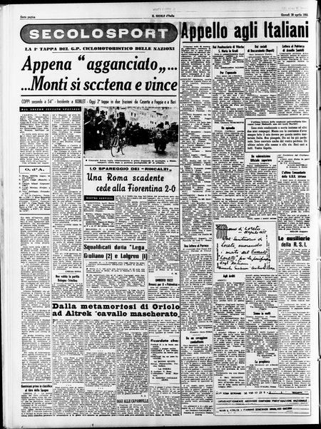 Il Secolo d'Italia : quotidiano per gli italiani