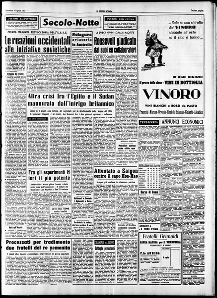 Il Secolo d'Italia : quotidiano per gli italiani