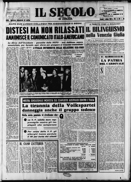 Il Secolo d'Italia : quotidiano per gli italiani