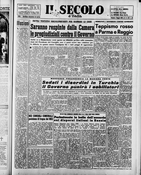 Il Secolo d'Italia : quotidiano per gli italiani