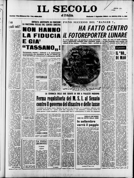 Il Secolo d'Italia : quotidiano per gli italiani