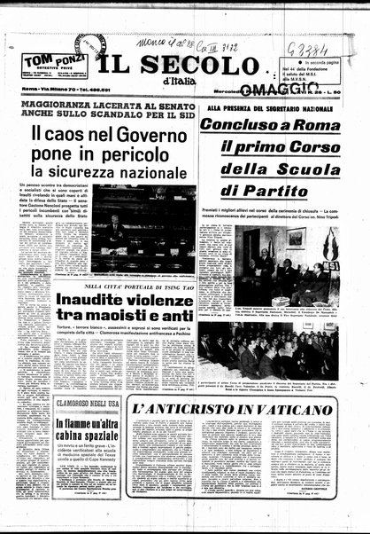 Il Secolo d'Italia : quotidiano per gli italiani