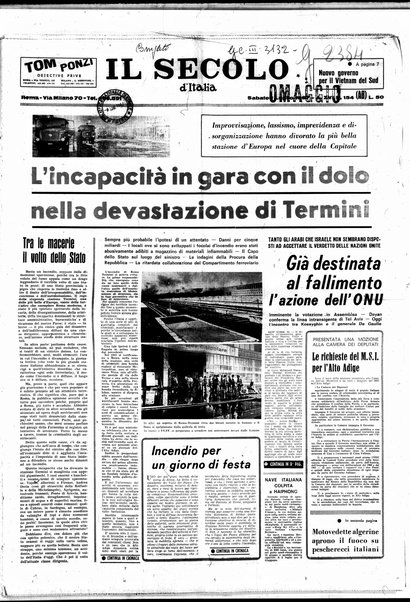 Il Secolo d'Italia : quotidiano per gli italiani