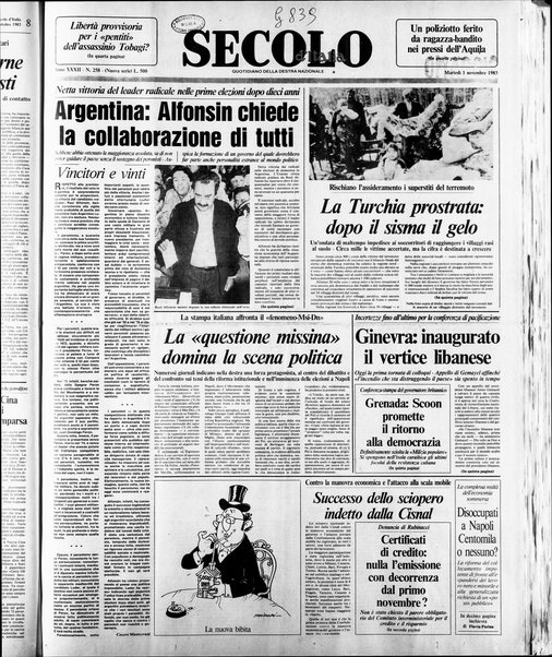 Il Secolo d'Italia : quotidiano per gli italiani