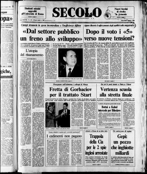 Il Secolo d'Italia : quotidiano per gli italiani