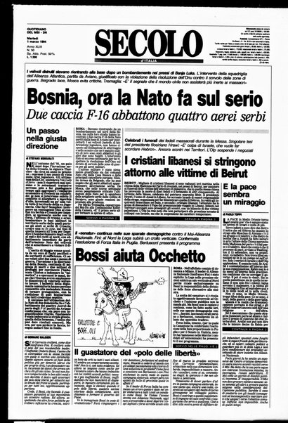 Il Secolo d'Italia : quotidiano per gli italiani