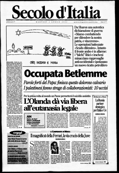 Il Secolo d'Italia : quotidiano per gli italiani