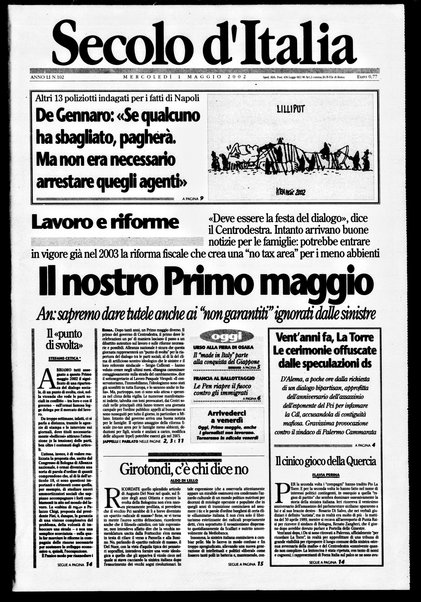 Il Secolo d'Italia : quotidiano per gli italiani