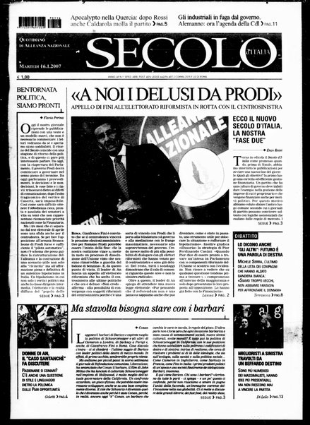 Il Secolo d'Italia : quotidiano per gli italiani