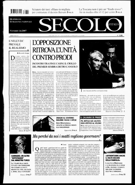 Il Secolo d'Italia : quotidiano per gli italiani