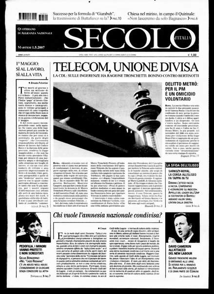 Il Secolo d'Italia : quotidiano per gli italiani