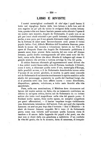 La vita letteraria