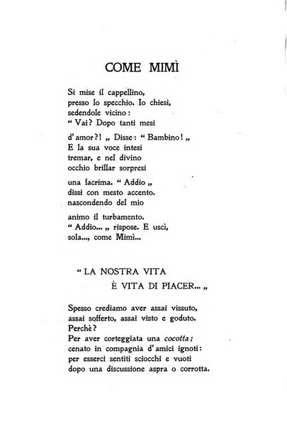 La vita letteraria