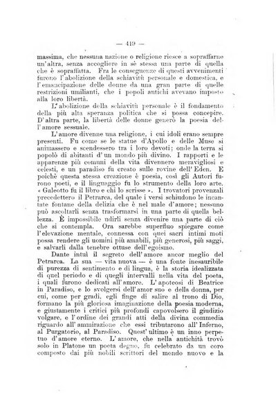 La vita letteraria