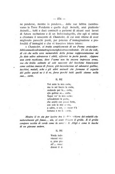 La vita letteraria