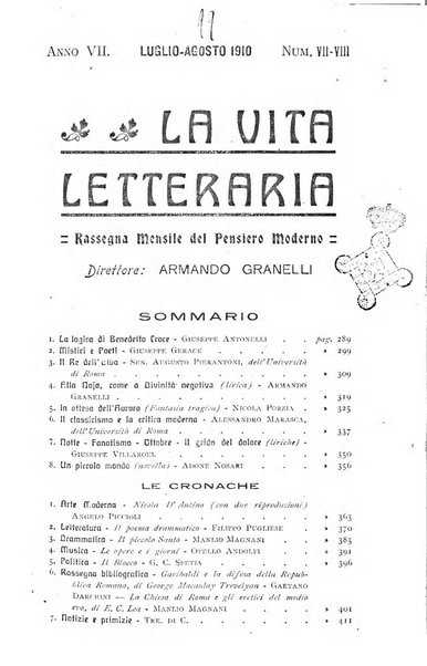 La vita letteraria