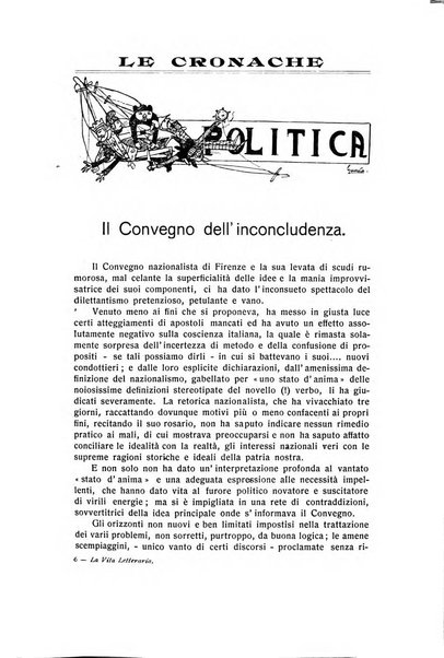 La vita letteraria