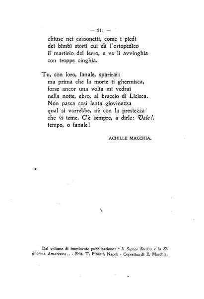 La vita letteraria