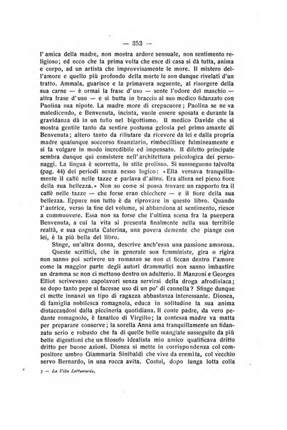 La vita letteraria