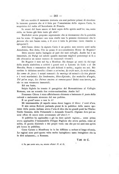 La vita letteraria