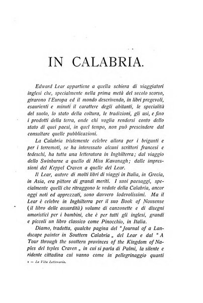 La vita letteraria