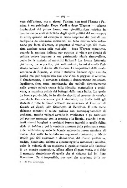 La vita letteraria