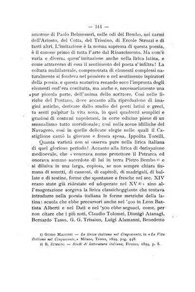 La vita letteraria