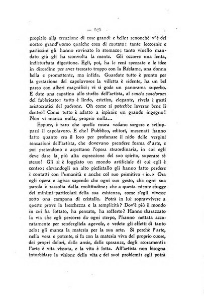 La vita letteraria