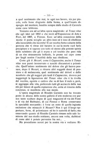 La vita letteraria