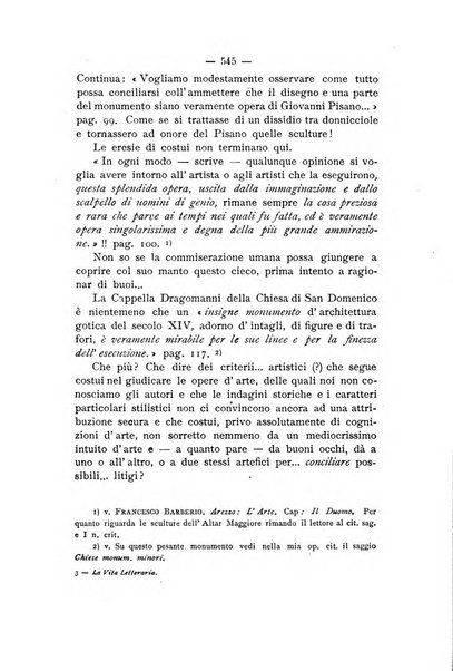 La vita letteraria