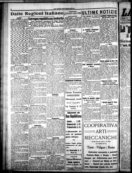 La voce repubblicana : quotidiano del Partito repubblicano italiano