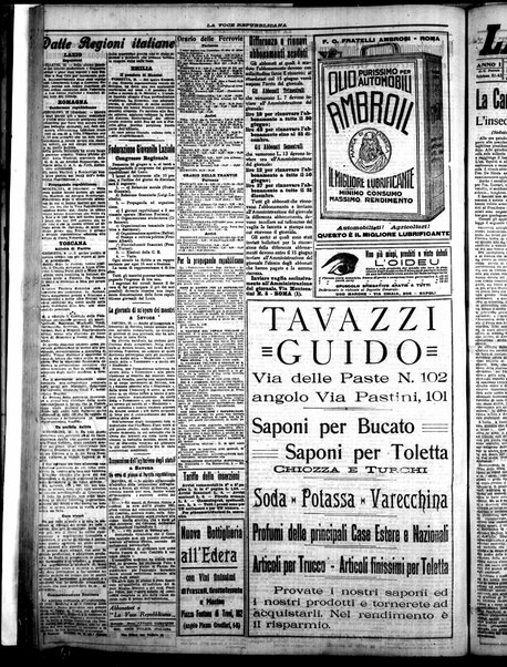 La voce repubblicana : quotidiano del Partito repubblicano italiano