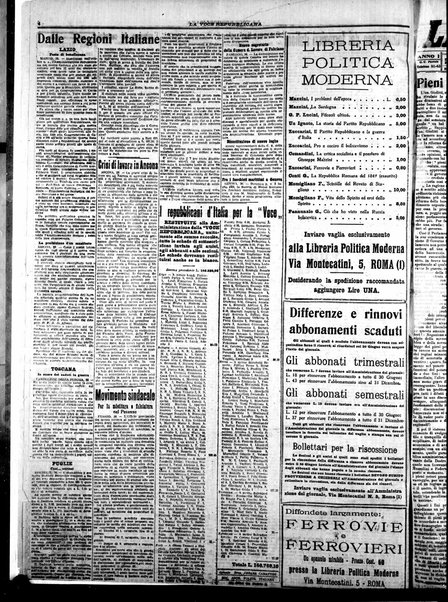 La voce repubblicana : quotidiano del Partito repubblicano italiano