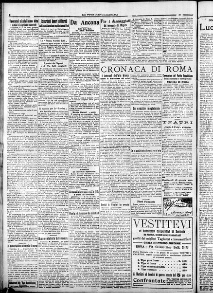 La voce repubblicana : quotidiano del Partito repubblicano italiano