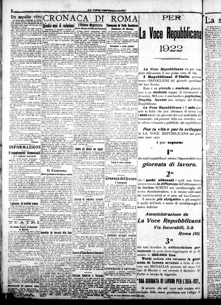 La voce repubblicana : quotidiano del Partito repubblicano italiano